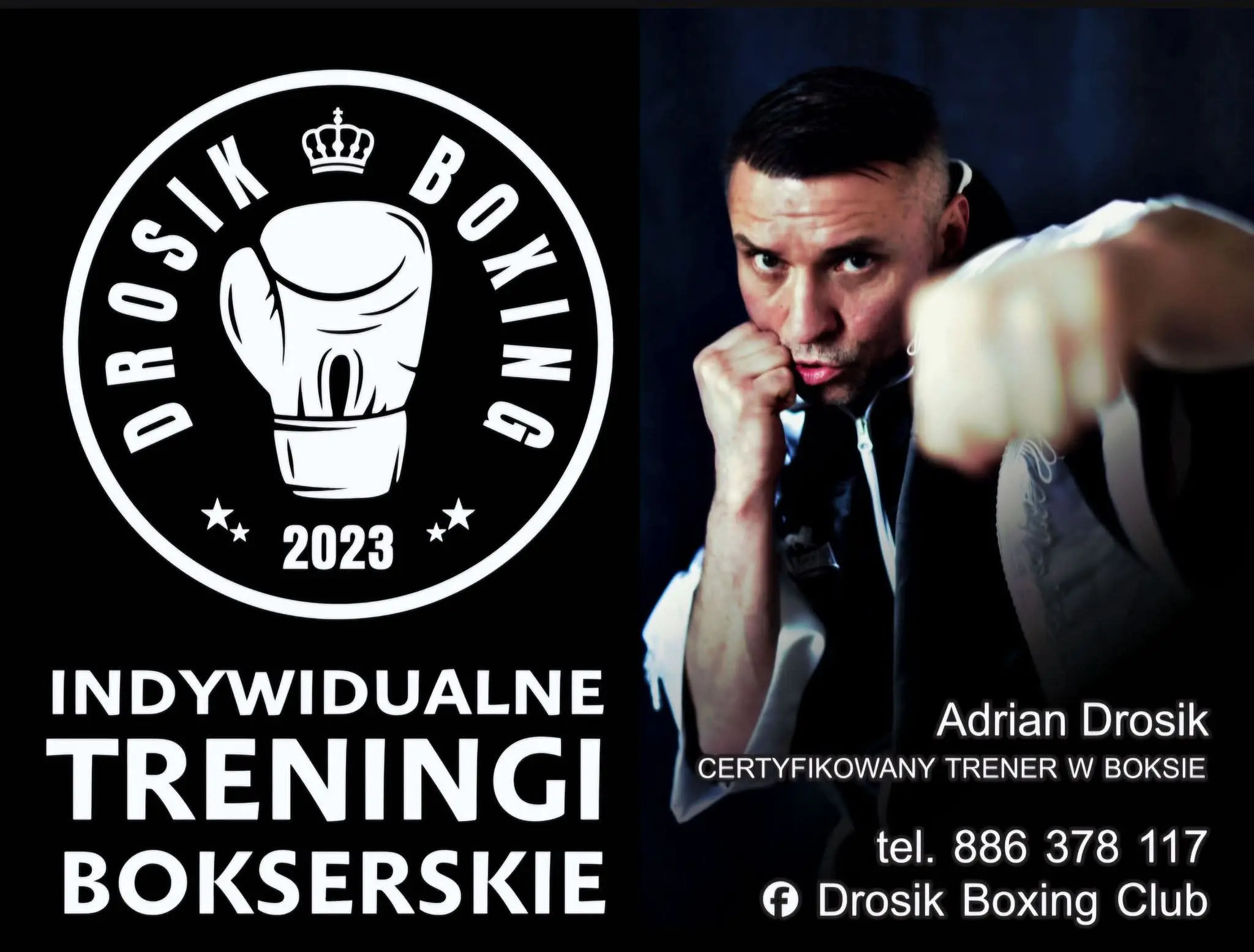 Adrian Drosik – certyfikowany trener boksu Zielona Góra