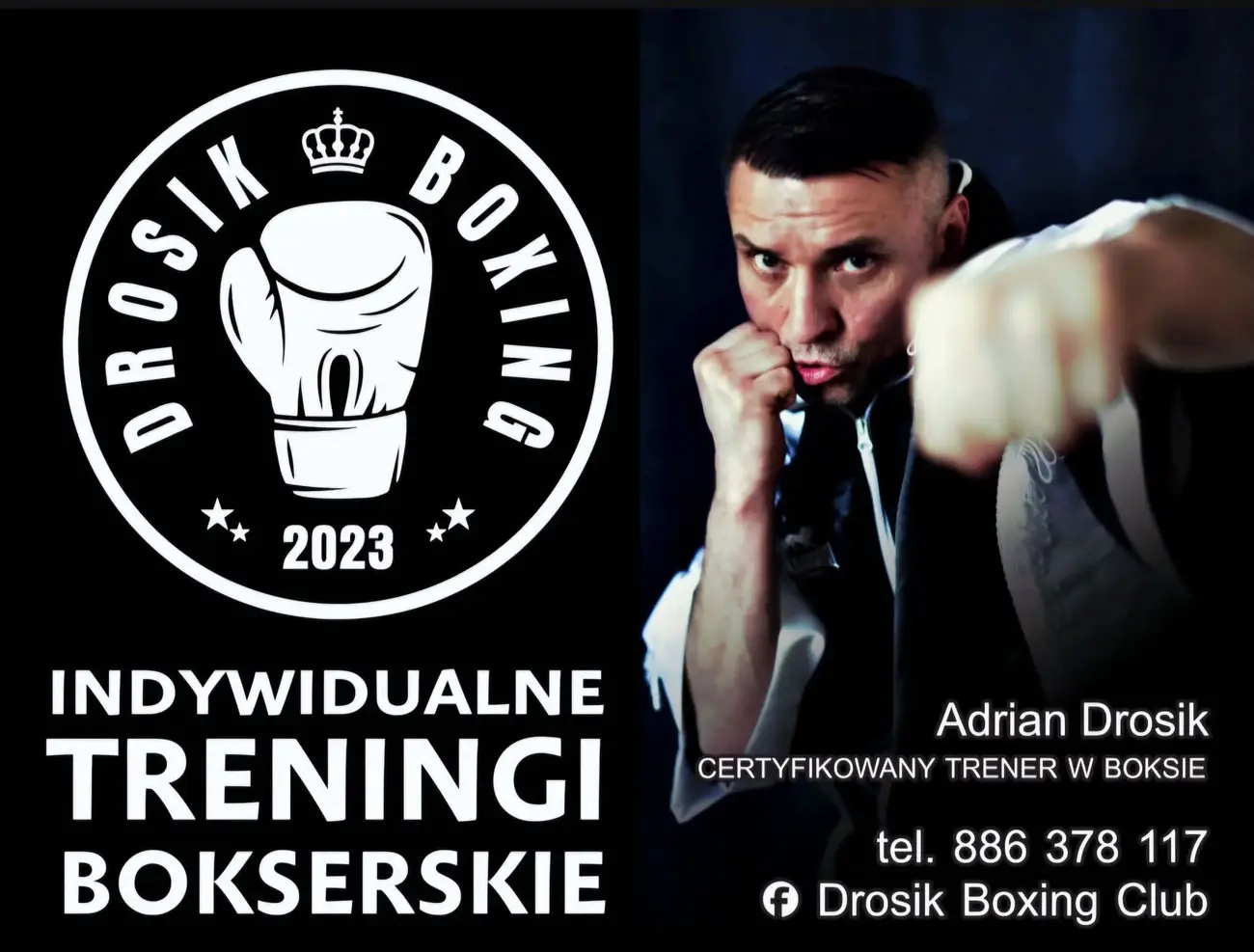 Adrian Drosik – certyfikowany trener boksu Zielona Góra